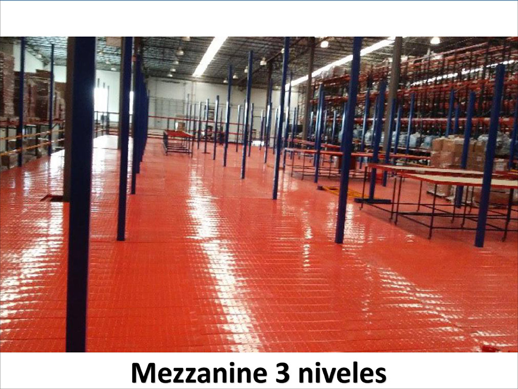Mezzanine 3 niveles